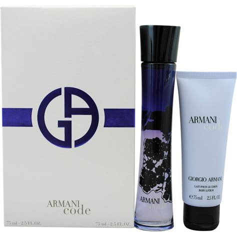 armani code gift set for her|armani code for women price.